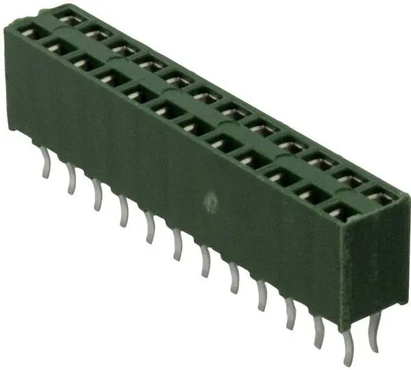 TE Connectivity Buchsenleiste normgerecht AMPMODU HV-100 Polzahl Gesamt 20 Rastermaß: 2.54 mm 1-215309-0 1 St.