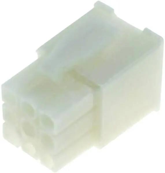 TE Connectivity Stiftgehäuse-Kabel Universal-MATE-N-LOK Polzahl Gesamt 9 Rastermaß: 4.20 mm 172169-1 1 St.