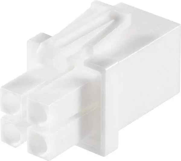 TE Connectivity Stiftgehäuse-Kabel Universal-MATE-N-LOK Polzahl Gesamt 6 Rastermaß: 4.14 mm 794895-1 1 St. mit verstellb...
