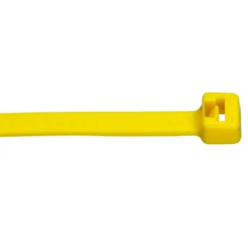 Cross Section Miniature Plenum Rated Cable Tie Gelb PLT1M-C4Y (Pack 100)