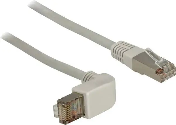 Delock 83516 RJ45 Netzwerkkabel, Patchkabel CAT 5e S/FTP 2.00 m Grau 1 St.