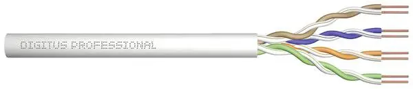 Digitus DK-1511-V-1-1 Netzwerkkabel CAT 5e U/UTP 0.2 mm² Lichtgrau (RAL 7035) 100 m