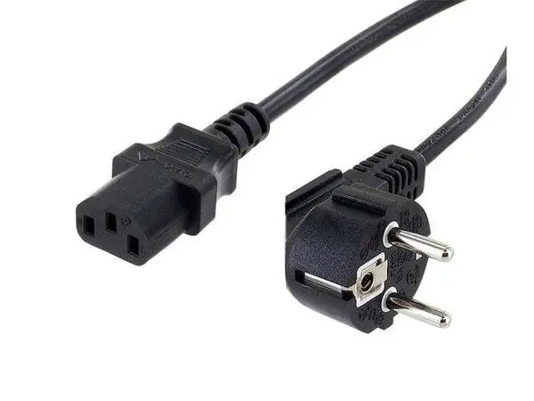 econ connect NKW2SW Kaltgeräte Anschlusskabel 2 m mit Tragegurt für einfachen Transport