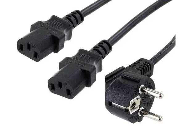 econ connect NKY2SW Kaltgeräte Anschlusskabel 2 m mit Streuwalze | 10 kg Fassungsvermögen