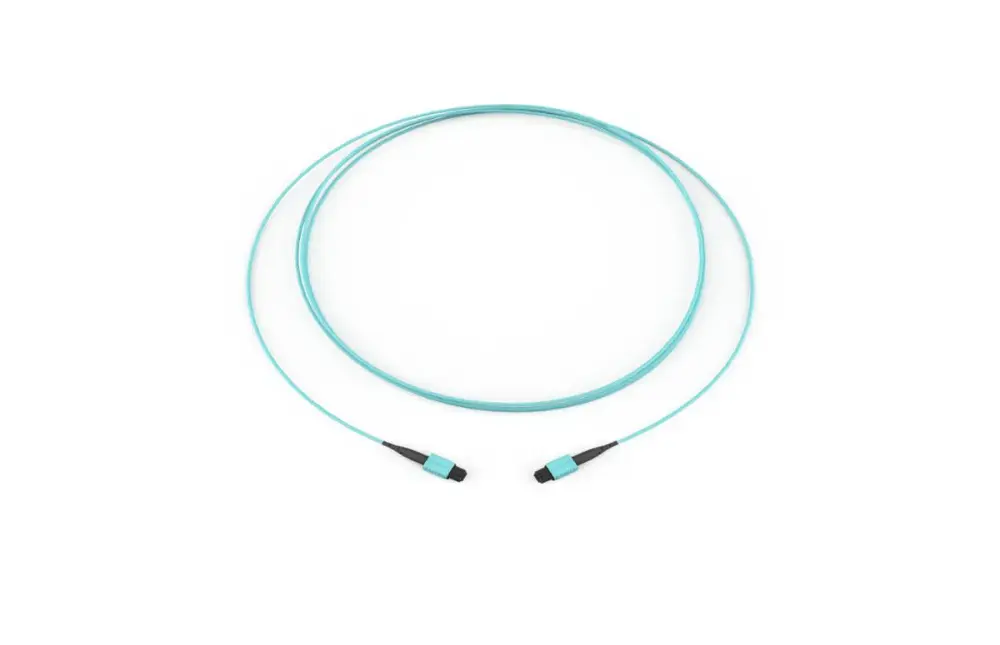 EDGE8 MTP Jumper Type B OM4 8F Interconnect Non-armored Indoor Plenum Cable 4 Meter Corning JE6E608QE8-NB004M