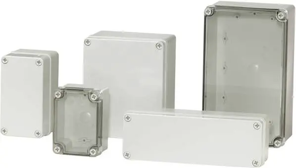 Fibox ABS MH 125 G Installations-Gehäuse 230 x 140 x 125 ABS Lichtgrau (RAL 7035) 1 St.
