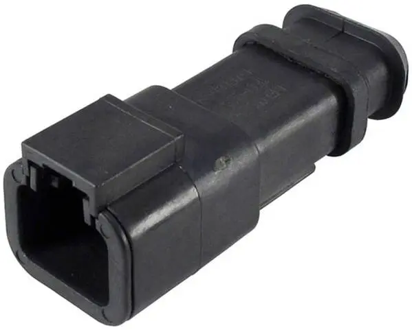 Großvolumiger TE Connectivity Stiftgehäuse-Kabel DTP Polzahl Gesamt 2 DTP04-2P-EE01 1 St.