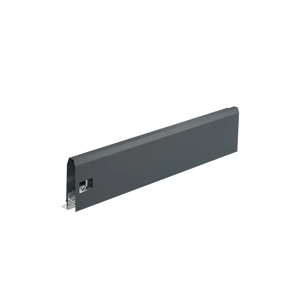 HETTICH Zarge ArciTech, 126 mm / 400 mm, anthrazit, rechts, 9121304