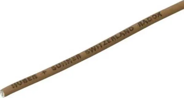 Huber+Suhner 12420121 Litze Radox® 155 1 x 1.50 mm² Braun Meterware robuste Metallkonstruktion