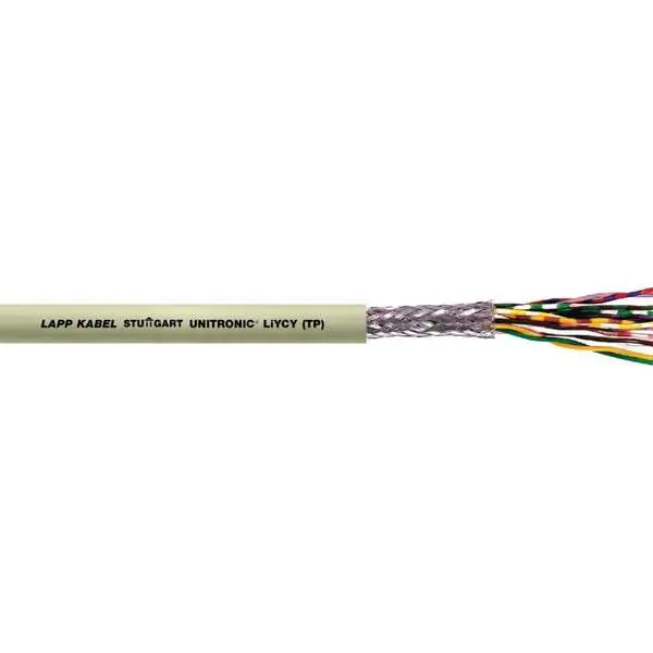 LAPP 35820/100 Datenleitung UNITRONIC LIYCY (TP) 2 x 2 x 0.75 mm² Grau 100 m