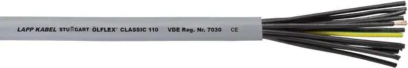 LAPP ÖLFLEX® ZEITLOS 110 Steuerleitung 5 x 0.75 mm² Grau 1119805/1 Meterware