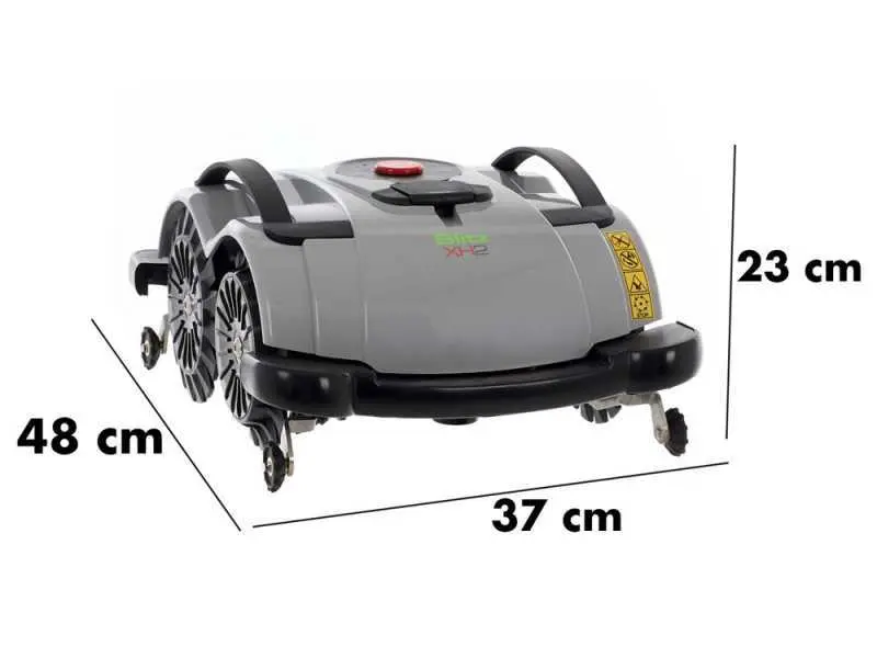 Mähroboter Wiper Blitz XH2 NIKO ohne Begrenzungskabel - Keine Installation essentiell