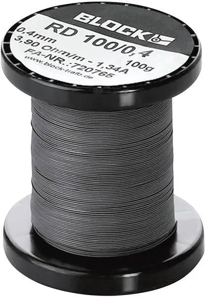 Professioneller Winterdienst Block RD 100/3,0 Widerstandsdraht Widerstand/m 0.069 Ω/m 1.5 m