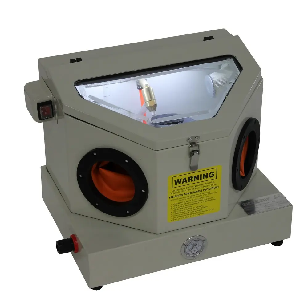 Sandstrahlkabine SBC 30 Tischmodel mit verstellbarer Streubreite