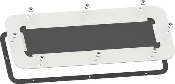 Schneider Electric NSYTLCME Kabeldurchführung Klemm-Ø (max.) 26 mm Plattenstärke (max.) 1.5 mm Elastomer Lichtgrau (RA ...