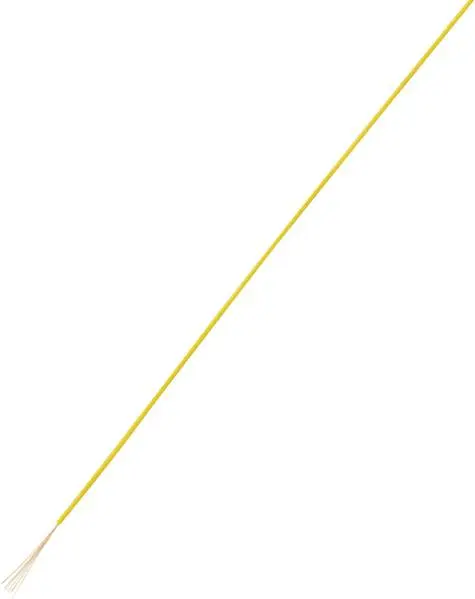 TRU COMPONENTS 1567798 Litze LiFY 1 x 0.25 mm² Gelb 25 m