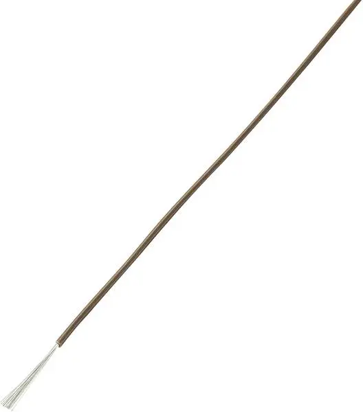 TRU COMPONENTS 1570359 Litze LiFY 1 x 0.25 mm² Braun 50 m