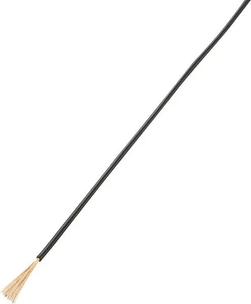 TRU COMPONENTS 1570369 Litze LiFY 1 x 1.50 mm² Schwarz 10 m