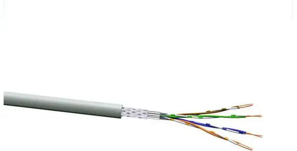 VOKA Kabelwerk 10307500-100 Netzwerkkabel CAT 5e SF/UTP 4 x 2 x 0.205 mm² Grau (RAL 7035) 100 m