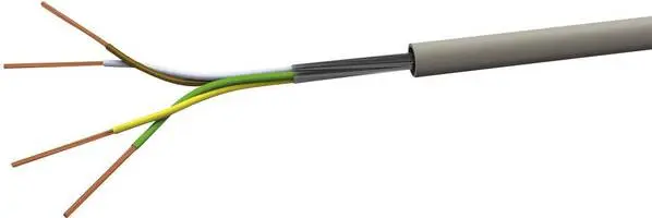 VOKA Kabelwerk LiYY Steuerleitung 6 x 0.25 mm² Grau (RAL 7001) LIYY6X025 100 m