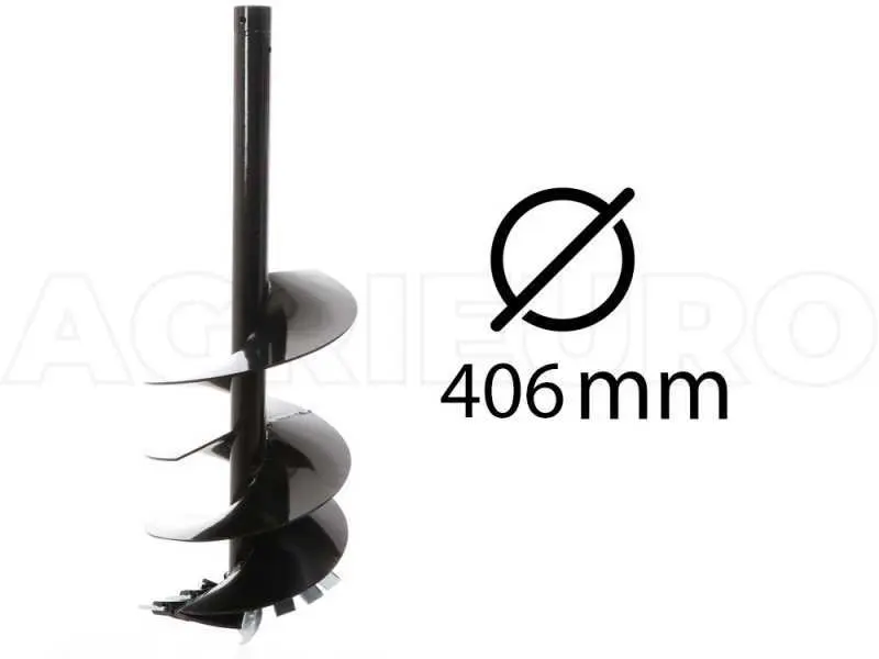406 mm Bohrschnecke für Blackstone Traktor-Erdbohrer mit Werkzeugset