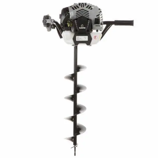 Kompakt-Traktor BlackStone HD530 - Erdbohrer - 2-Takt Motor - Bohrschnecken im Lieferumfang