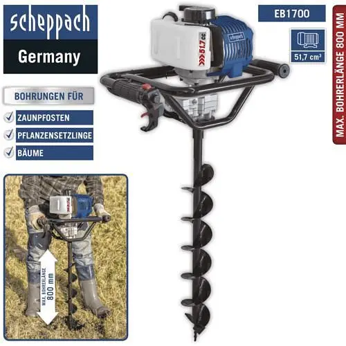 Scheppach Bohrer Durchmesser Ø 100 mm für EB1700 7904702701