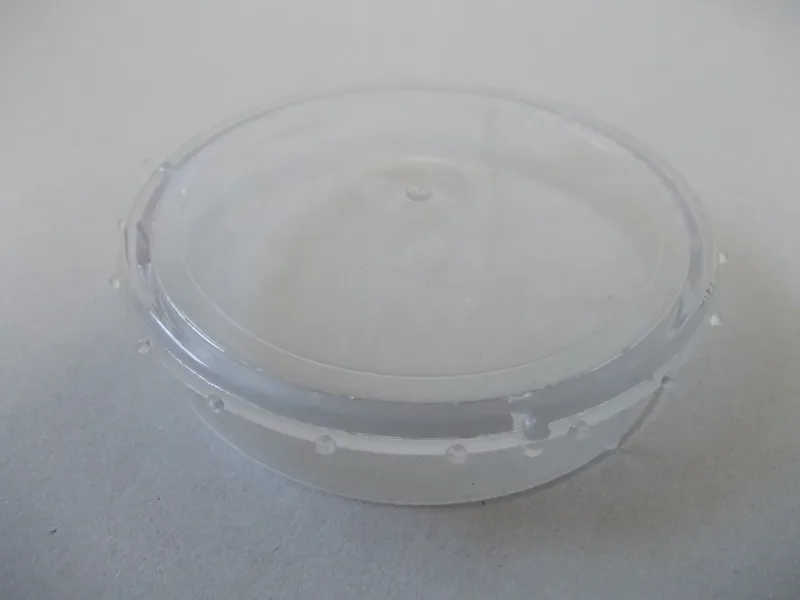 Verschlussdeckel 7,5cm Öltank glasklar im Ölofen für hohen Druck
