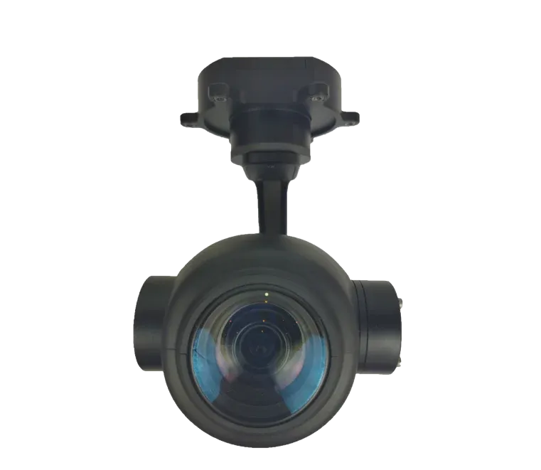 TOPOTEK KIP30S90 EO Gimbal-Kamera – 30-facher optischer Zoom + 3-Achsen-stabilisierter Gimbal-IP-Ausgang für UAV-Drohne