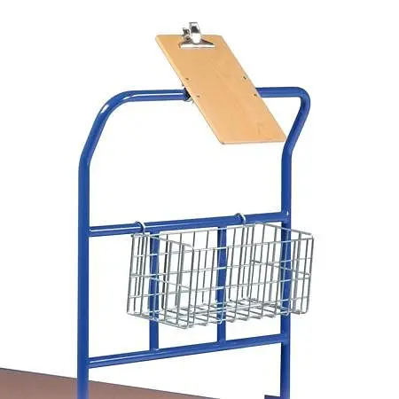 Protaurus Rotauro Holz-Schreibplatte für Format DIN A4 hoch mit Papierklemme und Anschlagkante unten inkl. Befestigungssc...