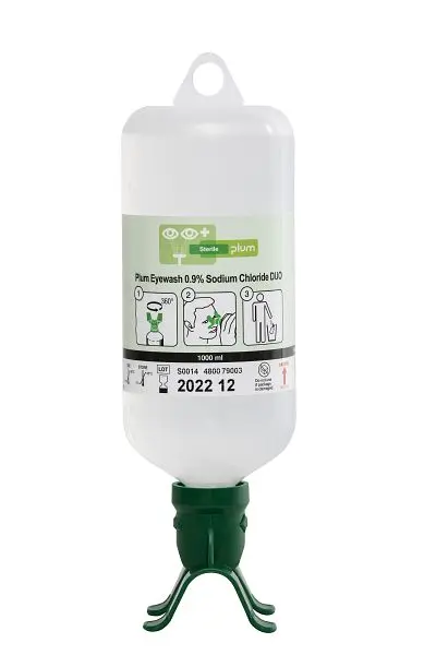 Plum 10 l Augenspüllösung DUO mit steriler Kochsalzlösung (09 %) bei Fremdkörpern 4800