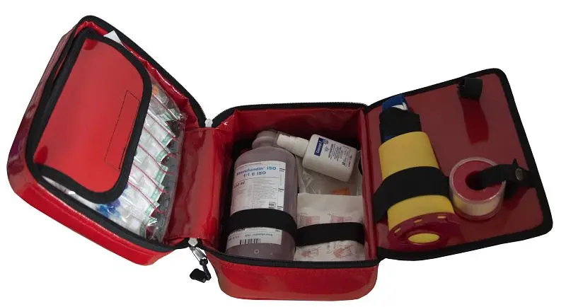 ultraMEDIC ultraBRICK INFUSION Modultasche für die Ausrüstung für Infusionen rot SAN-7692