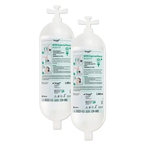 WERO Augenspülflasche Modell A8 VE: 2 x 1000 ml 280029