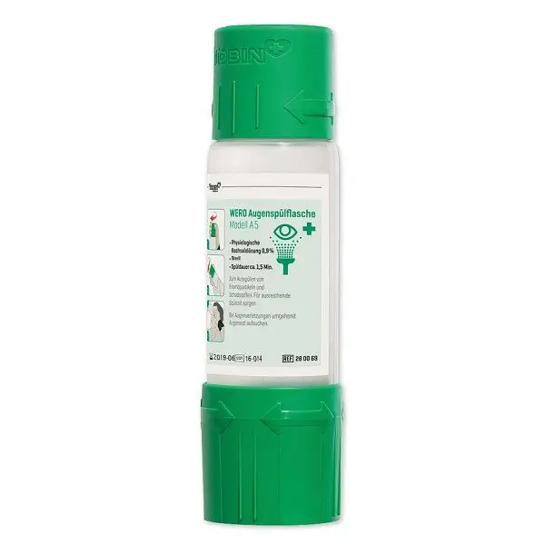 WERO Augenspülflasche Modell A5 ohne Wandhantikerung VE: 500 ml 280069