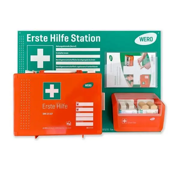 WERO Erste Hilfe Station Komplett-Set 210280