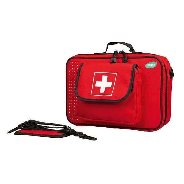 WERO Erste Hilfe Tasche - Groß leer mit Tragegriff und Schultergurt 200113