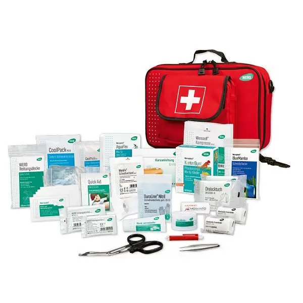 WERO Sani-To-Go Erste Hilfe Tasche gefüllt 200133