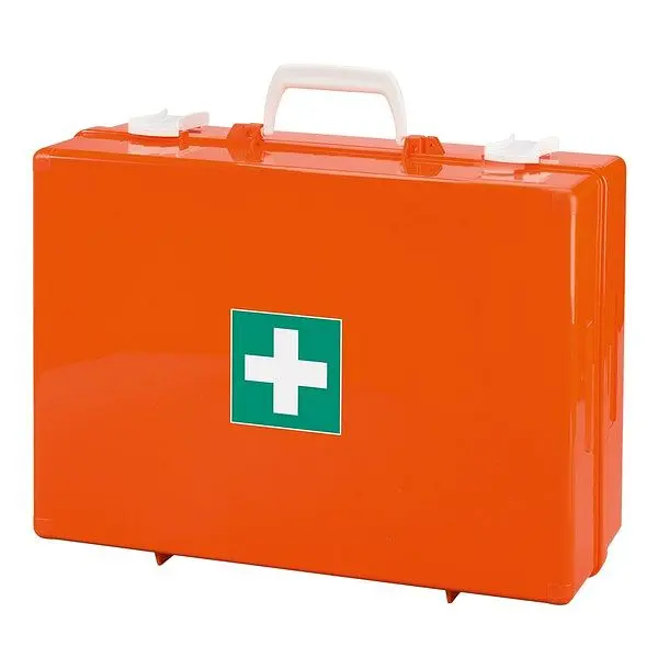 WERO Werotop Erste Hilfe Koffer 450 orange ohne Inneneinteilung leer 206286