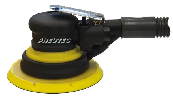 Pfrischtec Ölfreier Schleifer mit Eigenabsaugung und 25 mm Exzenter-Hub für den perfekten Feinschliff 92 200