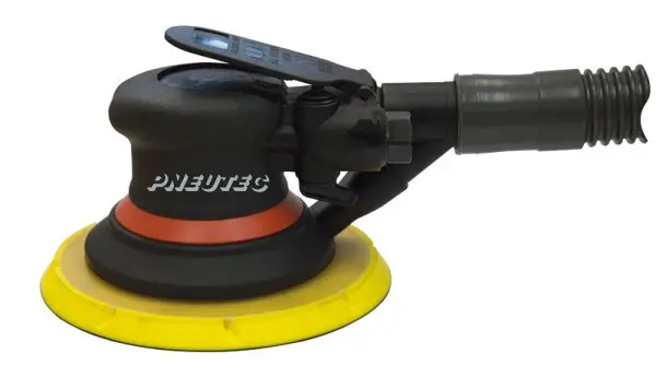 Pfrischtec Ölfreier Schleifer mit Eigenabsaugung und 50 mm Exzenter-Hub für den perfekten Feinschliff 92 201