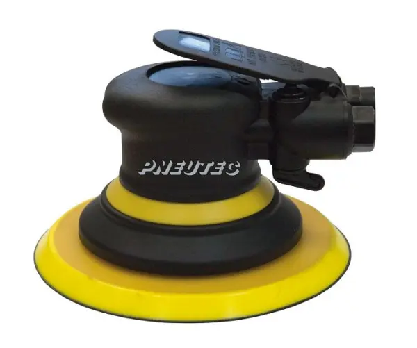 Pfrischtec Ölfreier Schleifer mit 25 mm Exzenter-Hub für den perfekten Feinschliff ohne Staubsaugung 92 204