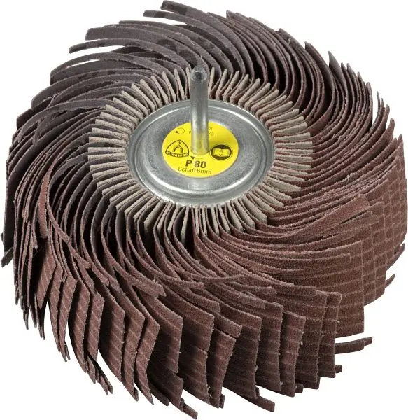 Klingspor MM 630 Schleifmopräder LS 309 JF 180 x 50 x 6 mm Korn 180 VE: 2 Stück 262636
