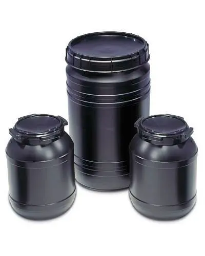 DENIOS Leitfähiges Fass aus Polyethylen (PE) 26 Liter Volumen 129134