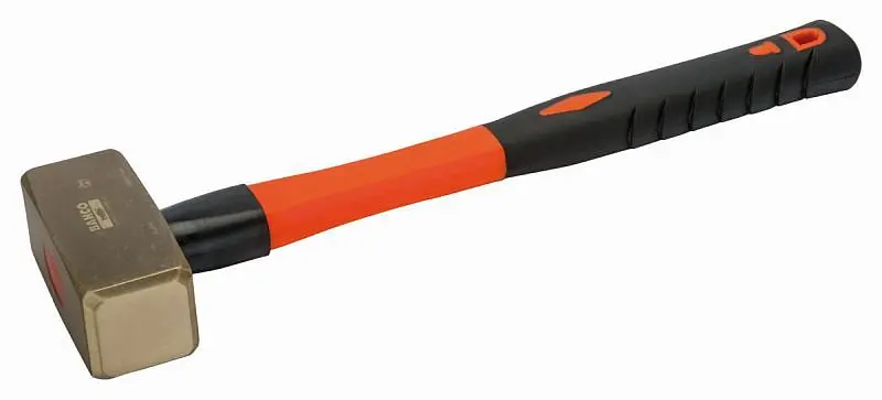 Bahco Fäustel mit Fiberglas-Stiel funkenfrei Alukleinformatumbronze 1 kg NS500-1000-FB
