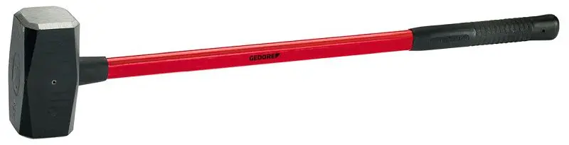 GEDORE Fäustel Fiberglasstiel 3000 g geschmiedeter Kopf 8816000