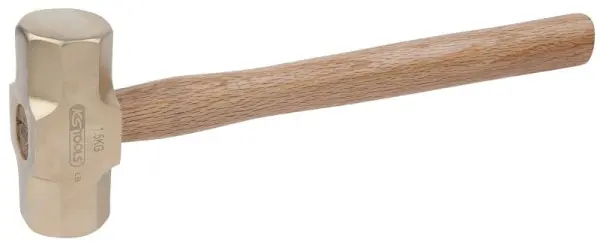KS Tools BRONZEplus Minenhammer 1000 g mit Hickorystiel 963.2080