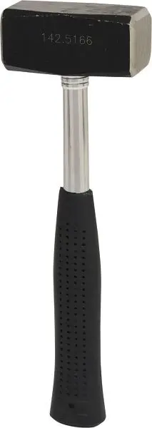 KS Tools Fäustel mit Stahlrohr-Stiel und Kunststoffgriff 1250g 142.5166