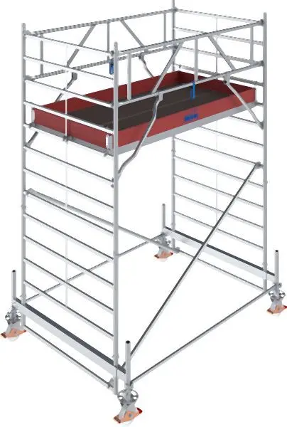 Krause Stabilo Fahrgerüst S500 Feldlänge: 250m Arbeitshöhe: 450m 784018