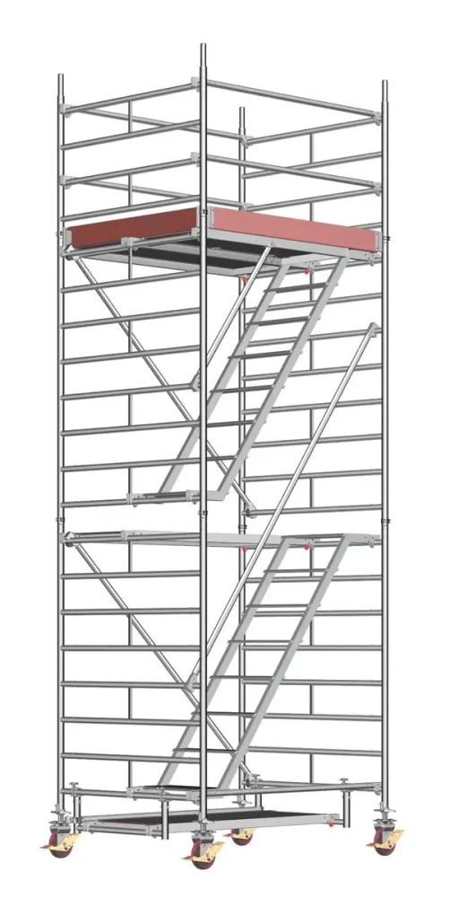 Layher Uni-Bequemlichkeit-Gerüst 0004202 Maximale Arbeitshöhe: 62 m 0004202