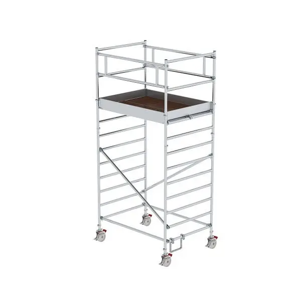Munk Günzburger Steigtechnik Rollgerüst 135 x 180 m mit Doppel-Plattform Plattformhöhe 3 m 173336